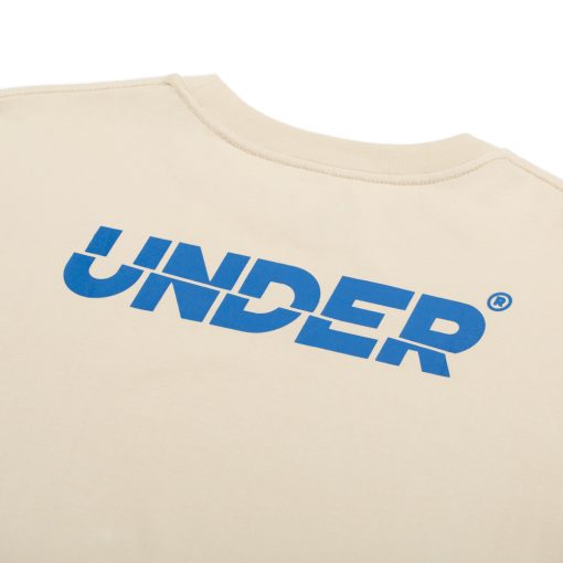 UNDER Signature Logo Tee/ Cream