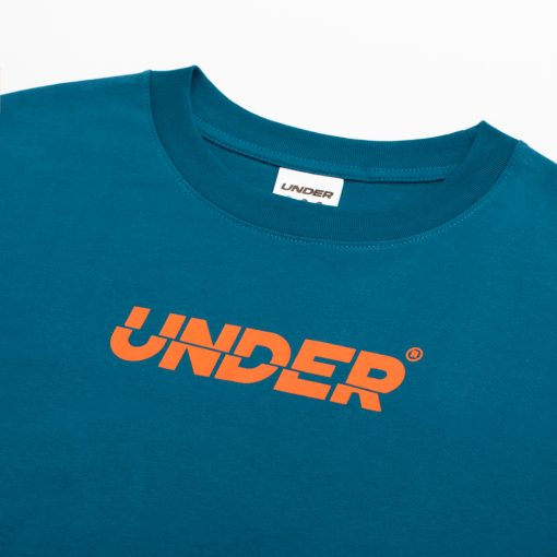 UNDER Signature Logo Tee/ Dark Blue