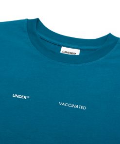 UNDER Vaccinated Tee/ Dark Blue
